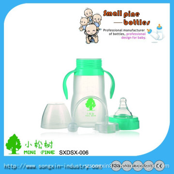 240ml Original Design BPA free Silicone Baby Feeding Bottle